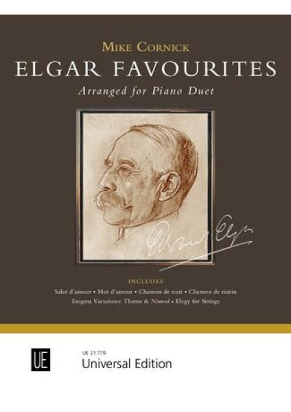 Edward Elgar: Favourites - zongora, 4 kezes