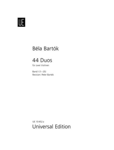 Bartók Béla: 44 Duó 1.
