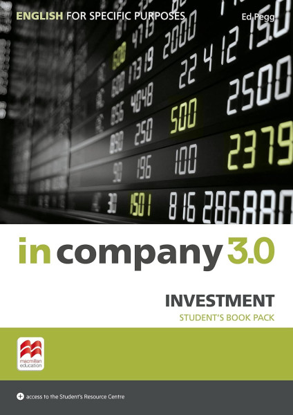 In Company 3.0 ESP Investment Student's Pack with Access to the Student's Resource Centre