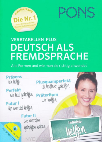 PONS Verbtabellen Plus – Deutsch als Fremdsprache