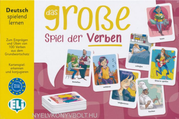 Das Grosse Spiel der Verben - Spielend Deutsch lernen (Társasjáték)