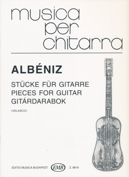 Isaac Albéniz: Gitárdarabok