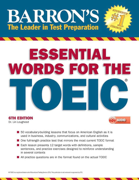 Barron's Essential Words for the Toeic with MP3 CD, 6th Edition
