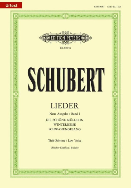 Franz Schubert: Lieder I. tiefe (neue Ausgabe)