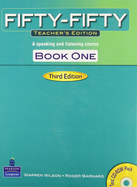 Fifty-Fifty Teacher's Edition Book One 3rd Edition- A speaking and listening course