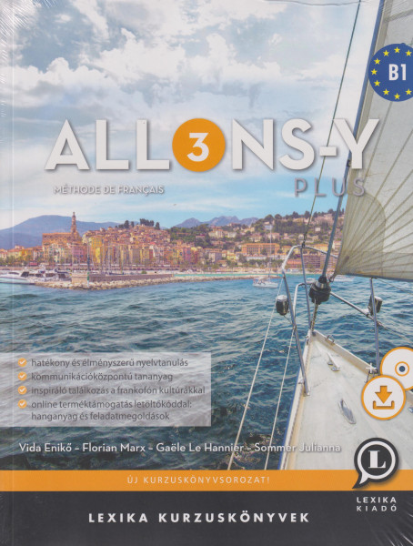 Allons-y PLUS 3 - Méthode de français – Francia kurzuskönyv (B1) (LX-0305-1)