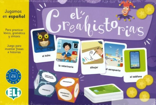 El Creahistorias - Jugamos en espanol (Társasjáték)