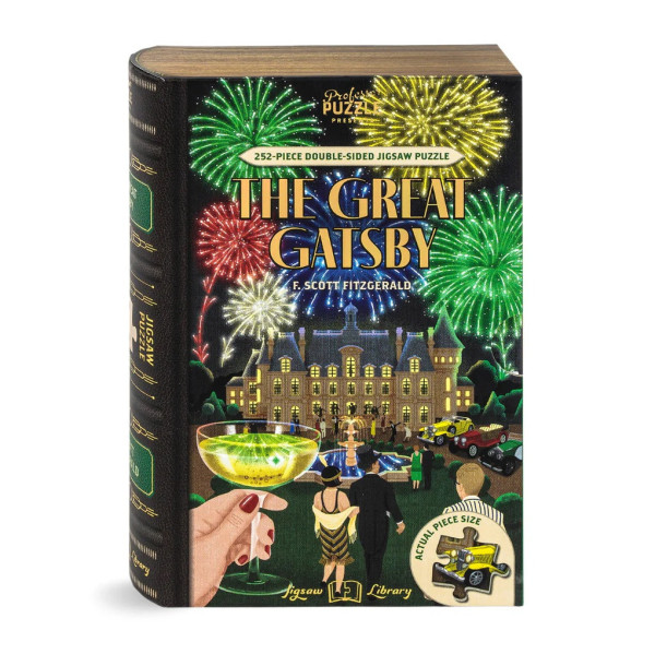 The Great Gatsby 252 Piece Double-Sided Puzzle
