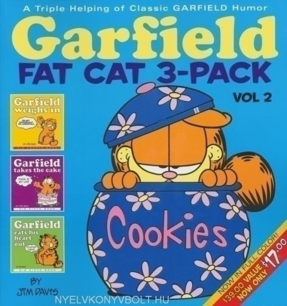 Garfield Fat Cat 3-Pack (Colorized edition) Volume 2 (képregény)