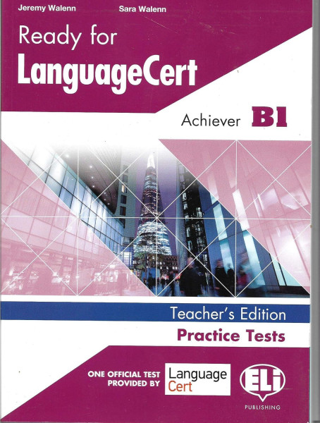 Ready for LanguageCert - Achiever B1 + mp3 - Teacher's Version