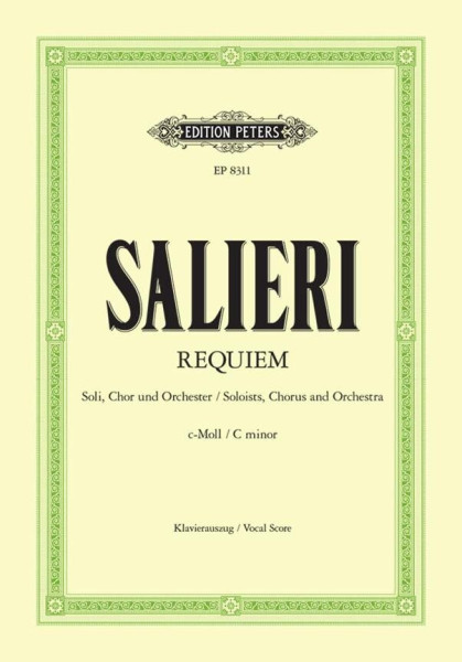 Antonio Salieri: Requiem - zongorakivonat