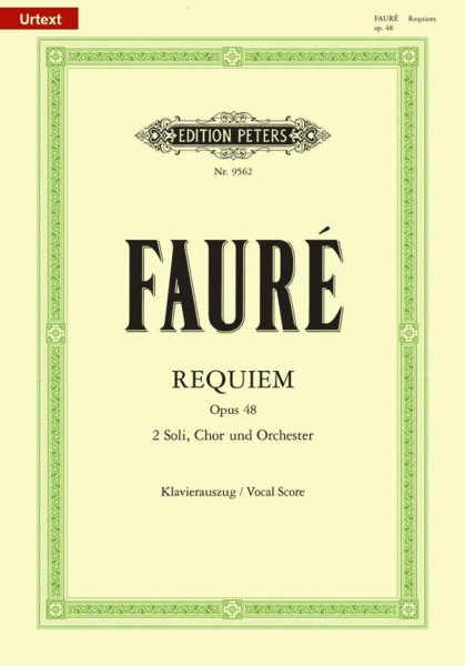 Gabriel Fauré: Requiem - zongorakivonat