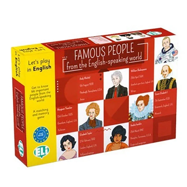 Famous People from the English-speaking World - ELI Language Games - English