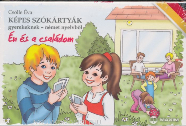 Képes szókártyák gyerekeknek - német nyelvből - Én és a családom (MX-596)