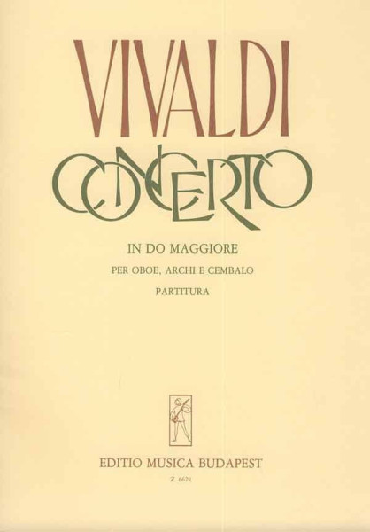 Antonio Vivaldi: Concerto (C-dúr) RV451 - oboára, zongorakísérettel