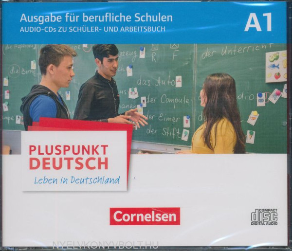 Pluspunkt Deutsch - Leben in Deutschland für berufliche Schulen A1 - Schülerbuch-CDs und Arbeitsbuch-CDs (WAV)