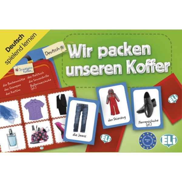 Wir packen unseren Koffer - Spielend Deutsch lernen (Társasjáték)