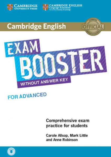 Cambridge English Exam Booster for Advanced without Answer Key with Audio Download