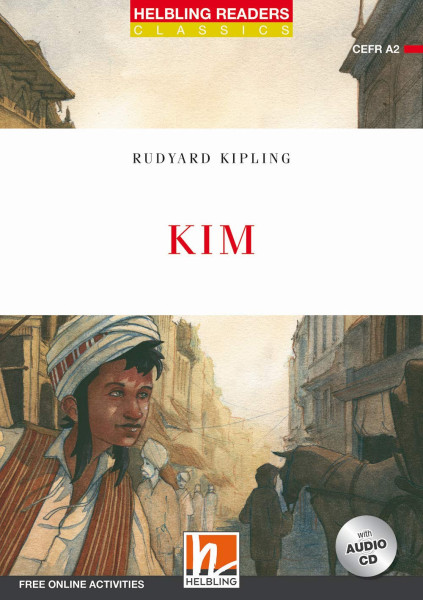Kim with Audio CD + Free Online Activies - Helbling Readers Level A2