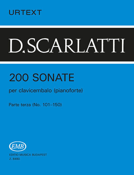 Domenico Scarlatti: 200 Szonáta 3. (101-150)