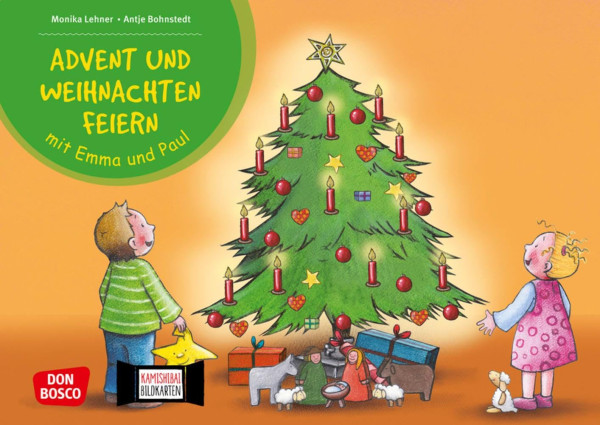 Advent und Weihnachten feiern mit Emma und Paul - Kamishibai Bildkartenset