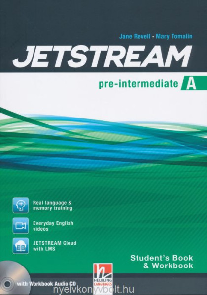 Jetstream Pre-Intermediate Student's Book & Workbook with Workbook Audio CD + e-zone - Combo split version A Unit 1-6