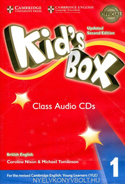 Kid's Box Second Edition Updated 1 Class CDs