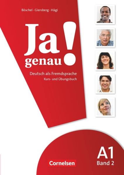 Ja genau! A1 Band 2 Kurs- und Übungsbuch mit Lösungen und Audio-CD