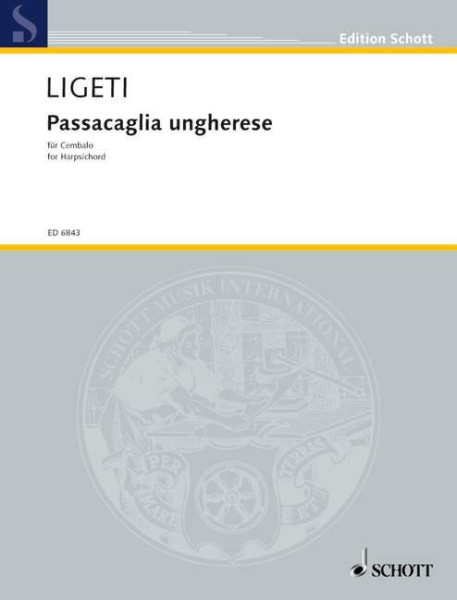 Ligeti György: Passacaglia ungherese (csembalóra)