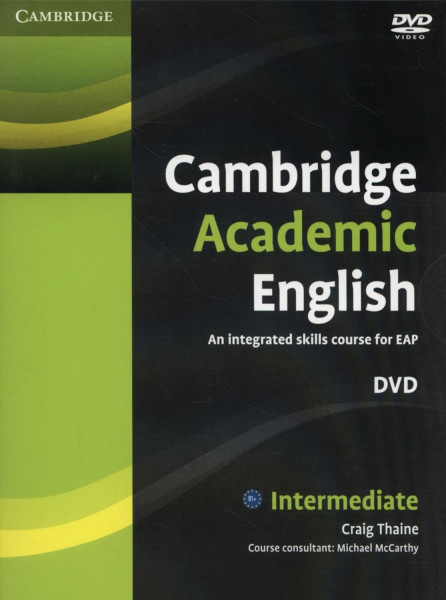 Cambridge Academic English - An integrated skills course for EAP - Intermediate DVD