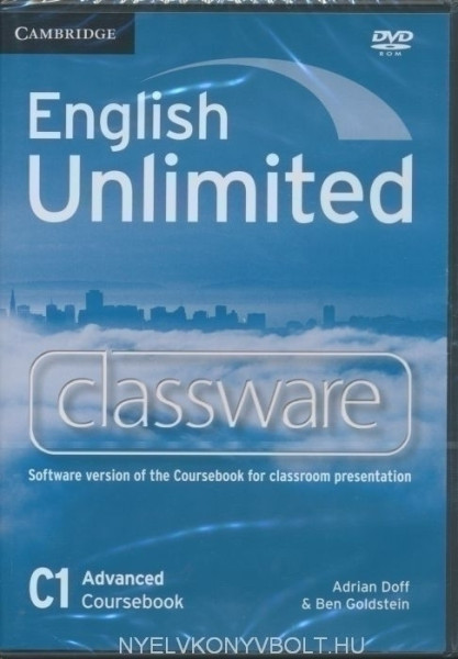 English Unlimited C1 Advanced Classware - Software version of the Coursebook for classroom presentation