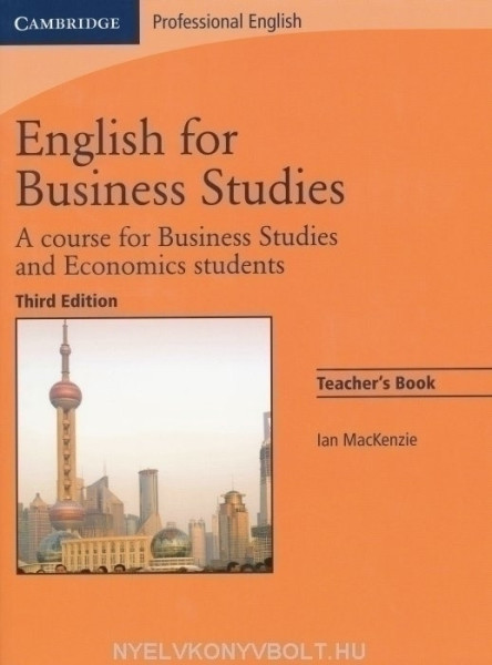 English for Business Studies 3rd Edition Teacher's Book