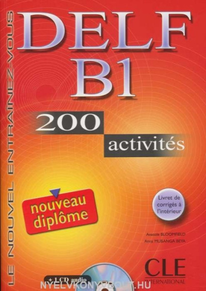 DELF B1  200 activités Livre + Audio CD