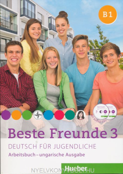Beste Freunde 3 - Deutsch für Jugendliche - Arbeitsbuch mit Audio CD - ungarische Ausgabe