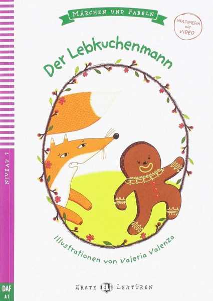 Der Lebkuchenmann - ELI Erste Lektüren Niveau 2 - Multimedia Dateien zum Herunterladen