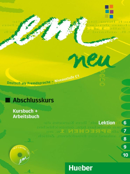 Em neu 2008 Abschlusskurs 6-10 Kursbuch + Arbeitsbuch + CD