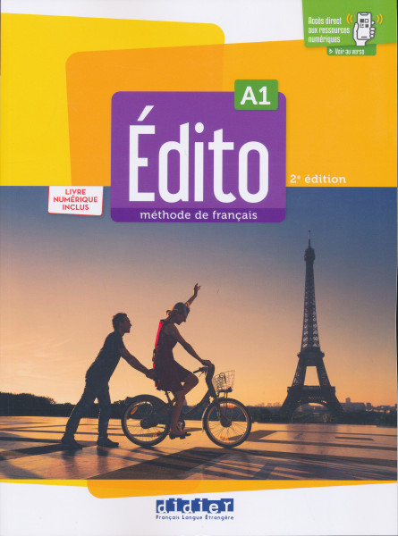 Édito A1 - édition 2022-2024 - Livre + numérique inclus