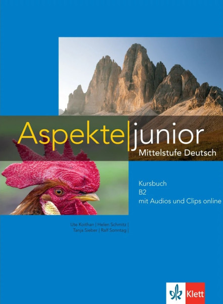 Aspekte junior B2 Kursbuch mit Audios und Clips online