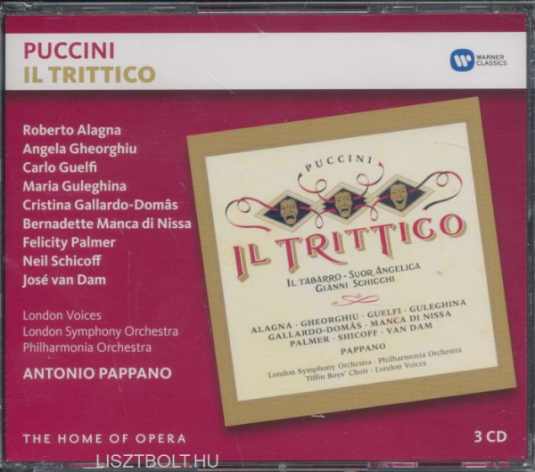 Giacomo Puccini: Il Trittico - 3 CD