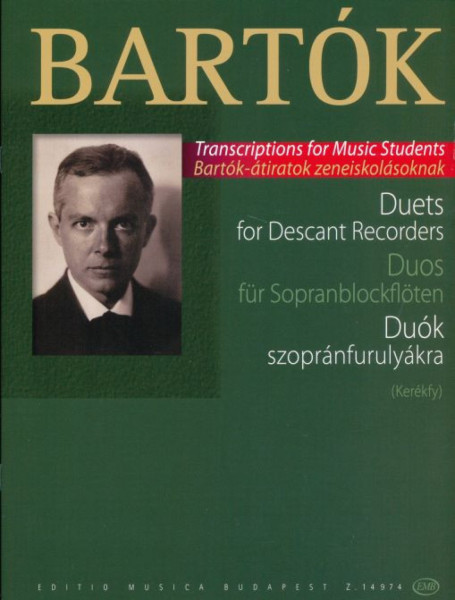 Bartók Béla: Duók szopránfurulyákra