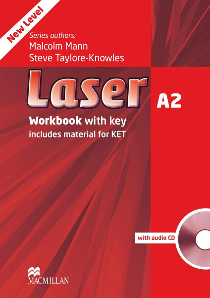 Laser A2 Workbook with Key and Audio CD - Thrid Edition