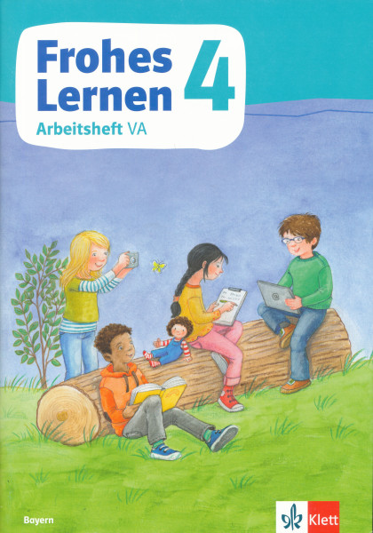 Frohes Lernen Sprachbuch 4. Arbeitsheft VA Klasse 4