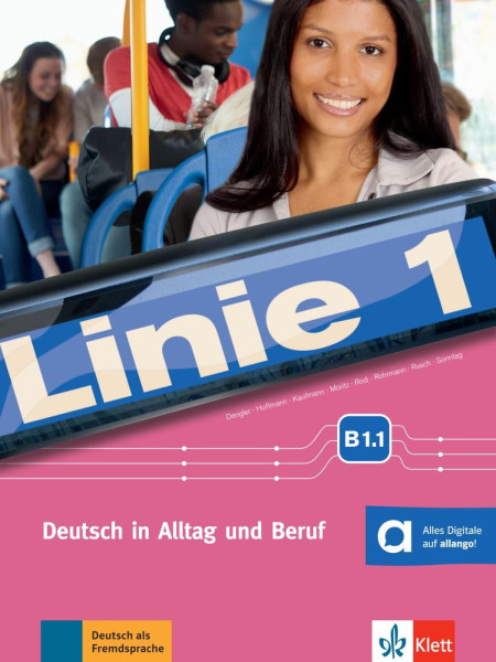 Linie 1 B1.1 Kurs- und Übungsbuch mit Video un Audio auf DVD-Rom