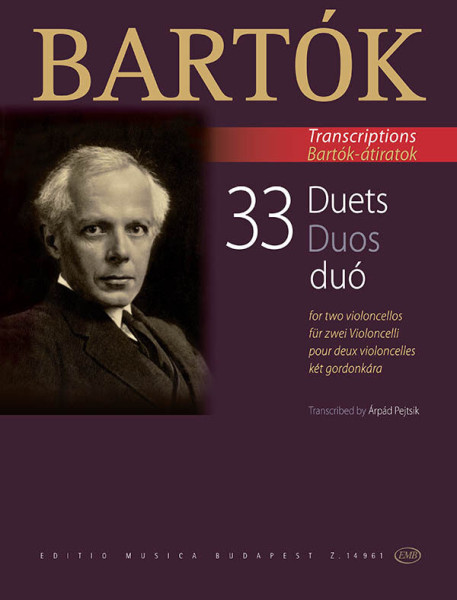 Bartók Béla: 33 duó 2 gordonkára