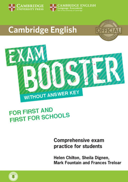 Cambridge English Exam Booster for First and First for Schools without Answer Key with Audio - Comprehensive Exam Practice for Students