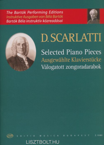 Domenico Scarlatti: Válogatott zongoradarabok
