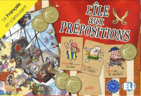 L'Ile aux Prépositions - Le Francais en s'amusant (Társasjáték)