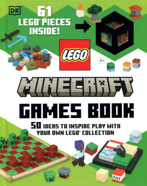 DK LEGO Minecraft Games Book - 50 Fun Ideas to Play with Your LEGO Collection