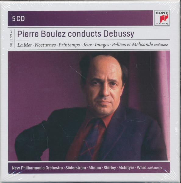 Pierre Boulez conducts Debussy - 5 CD