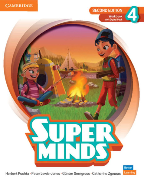 Super Minds Level 4 Workbook with Digital Pack - Second Edition